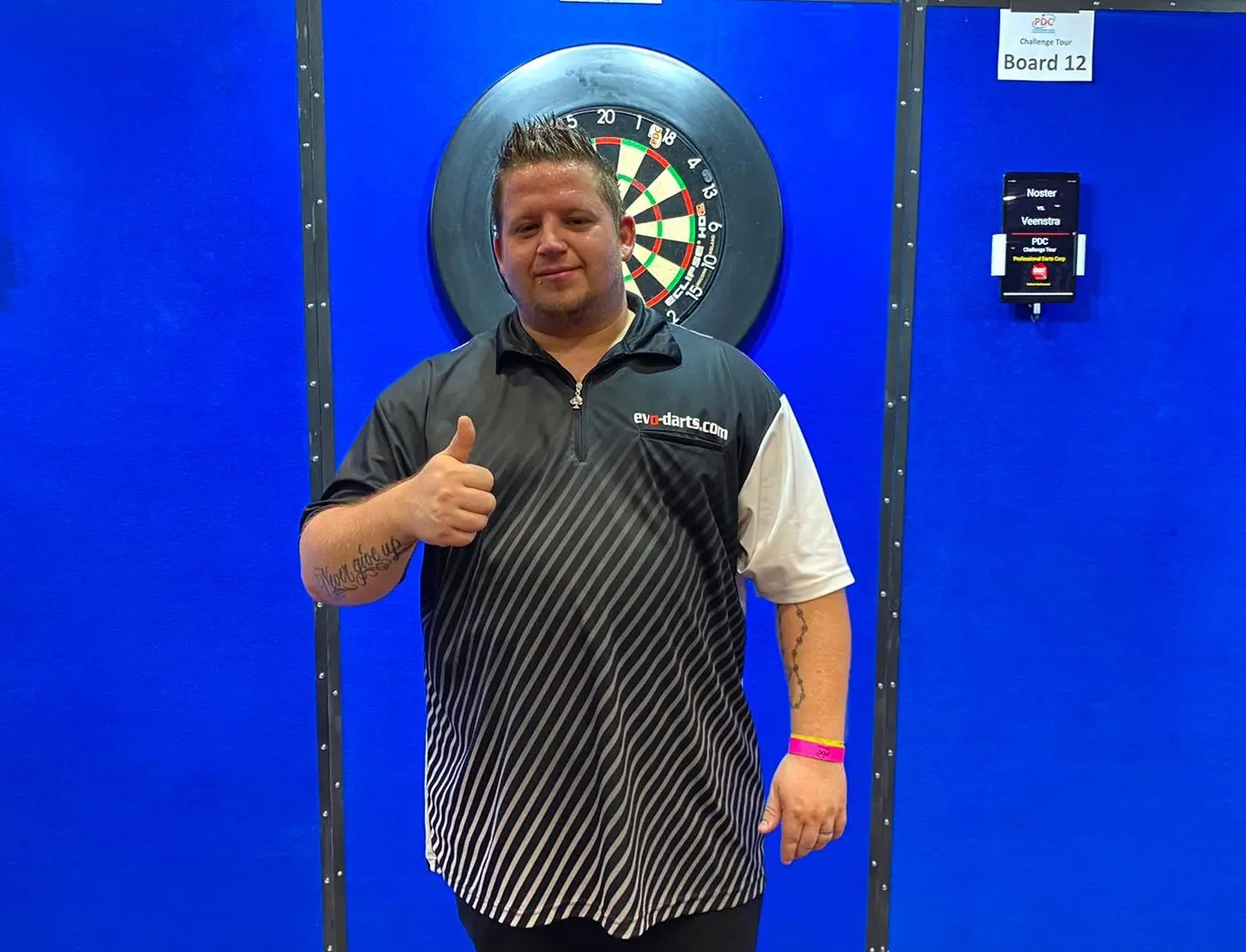 Noster edges past Veenstra to claim PDC European Challenge Tour Event Four