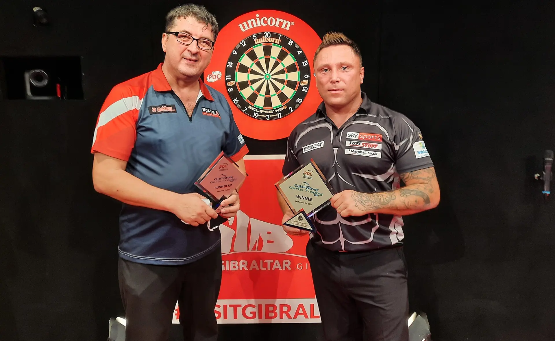 VIDEO: Price faces Suljovic in Gibraltar Darts Trophy final