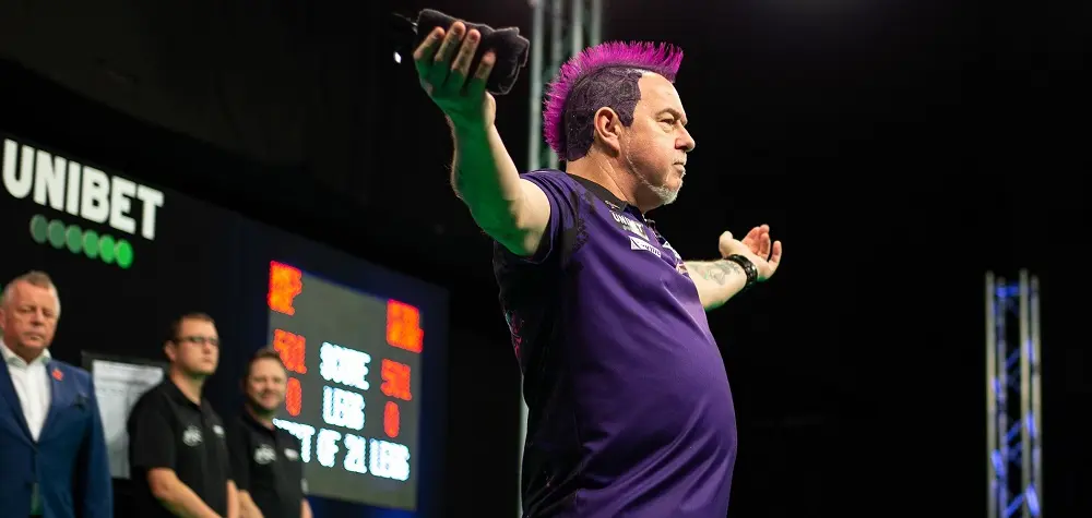 TV Guide for ITV 4 for the 2021 European Championship Darts
