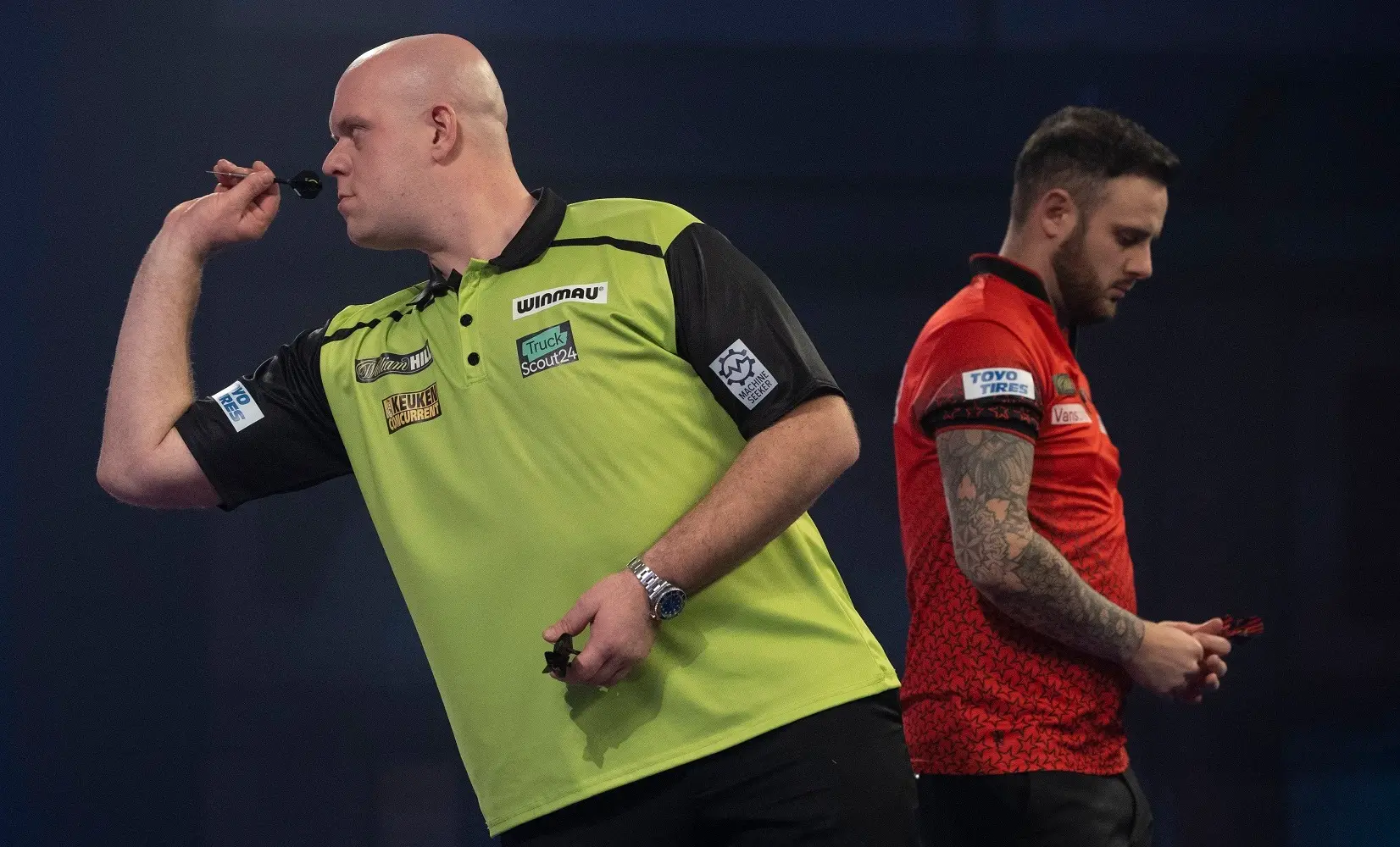 Van Gerwen smashes Grand Slam of Darts average record in sensational win over Cullen