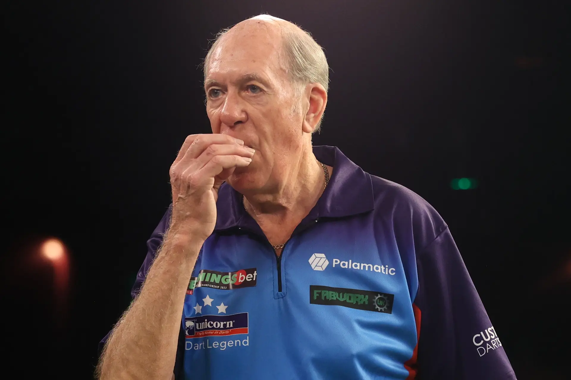 John Lowe at a seniors tour tournament