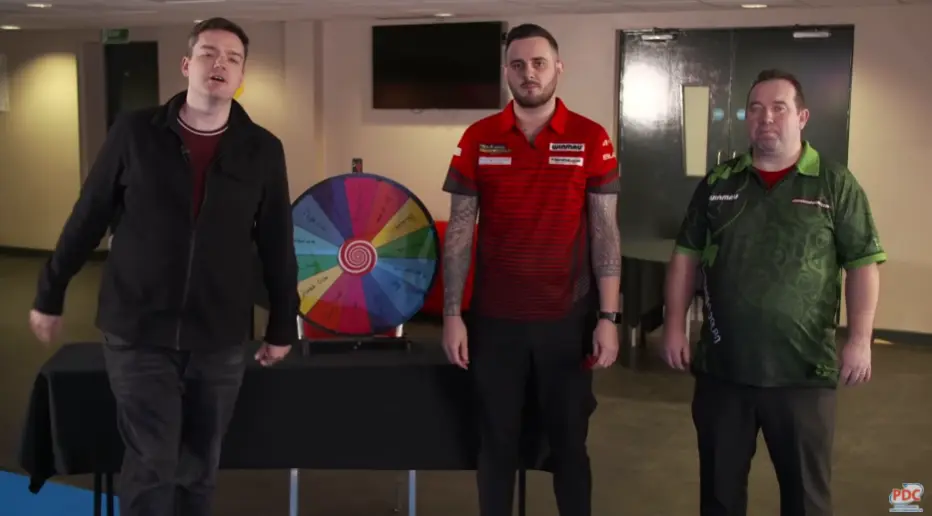 VIDEO: Cullen and Dolan face off in a game of 'Forfeit Darts'