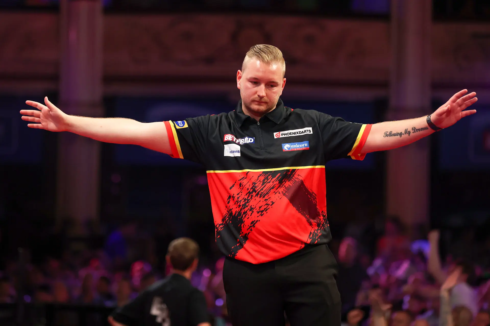 Van den Bergh on pre match mindset: 'When I play, everything has to revolve around me'