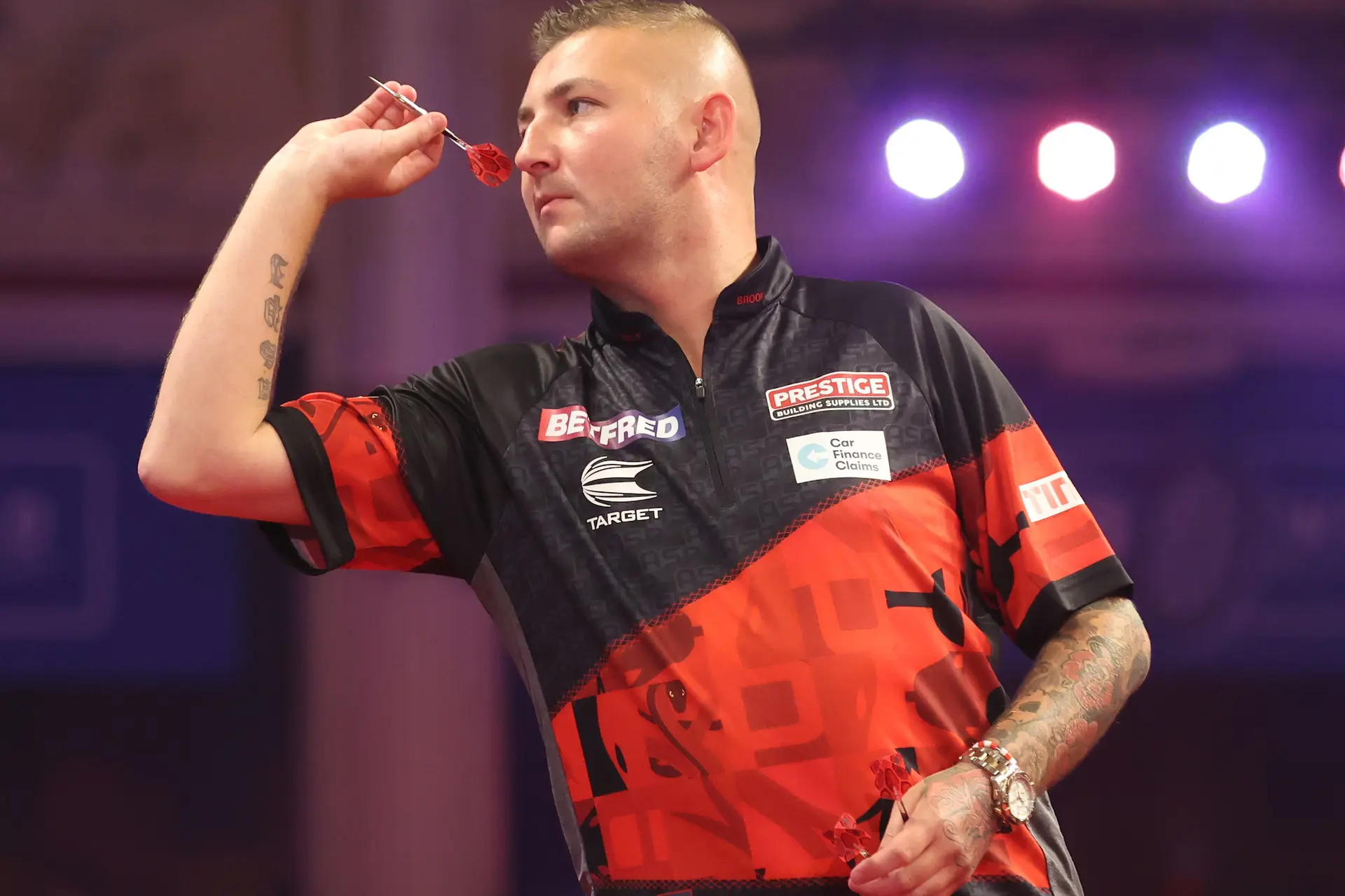 Schedule Saturday afternoon session at Belgian Darts Open featuring De Sousa, Chisnall, Van Duijvenbode and Aspinall