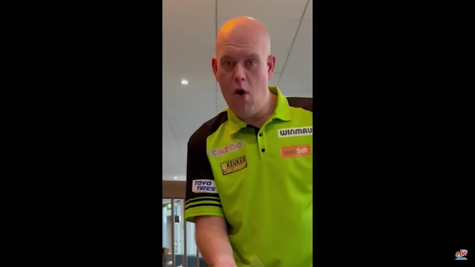 VIDEO: PDC stars take part in unique 'Fork Challenge'