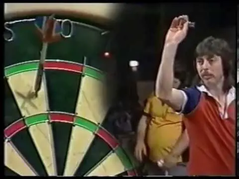 THROWBACK VIDEO: Is this the slowest darts player of all time as Terry Down faces Jocky Wilson