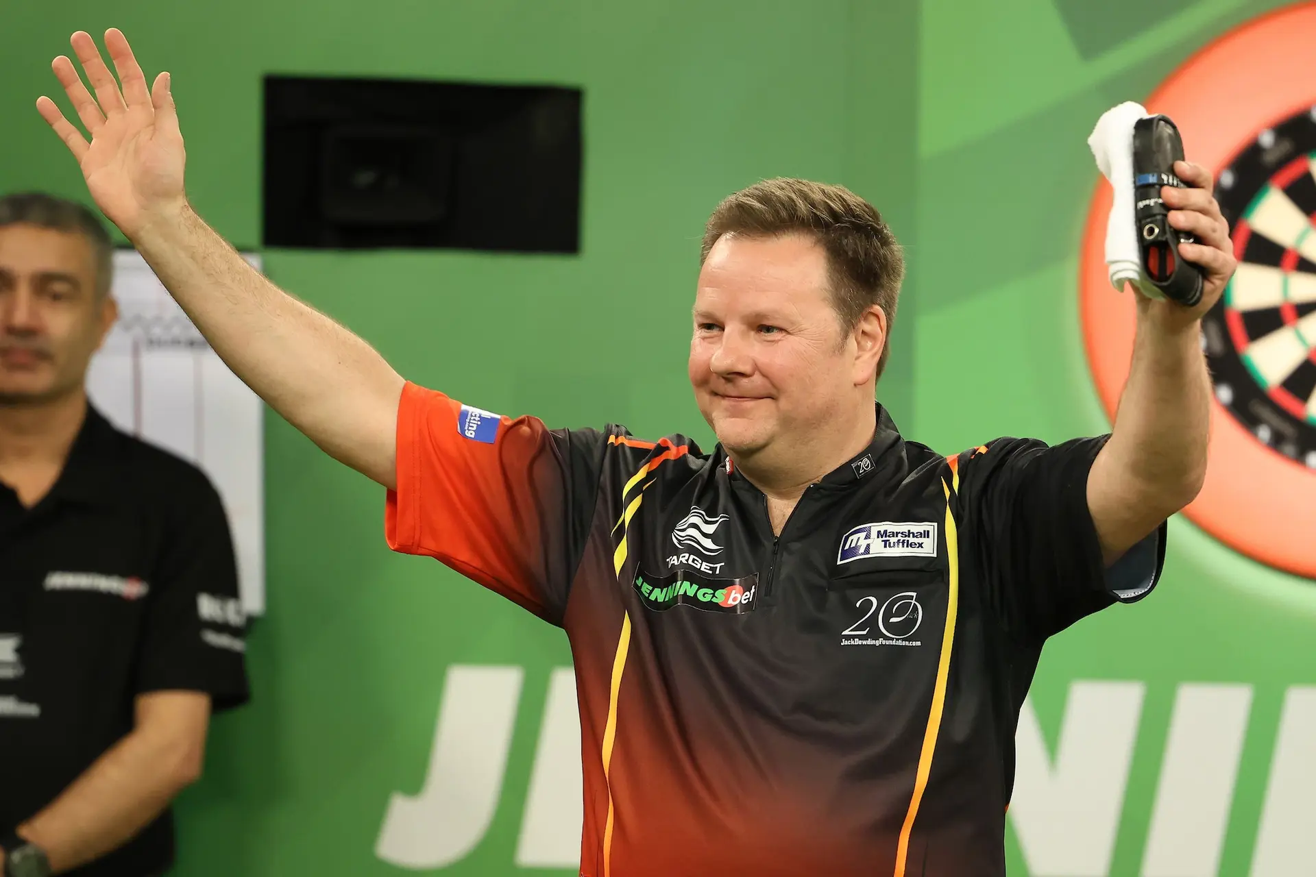 Debutants seal Quarter-Final spots at World Seniors Darts Championship as Dudbridge stuns Jenkins and Duff dispatches Deller