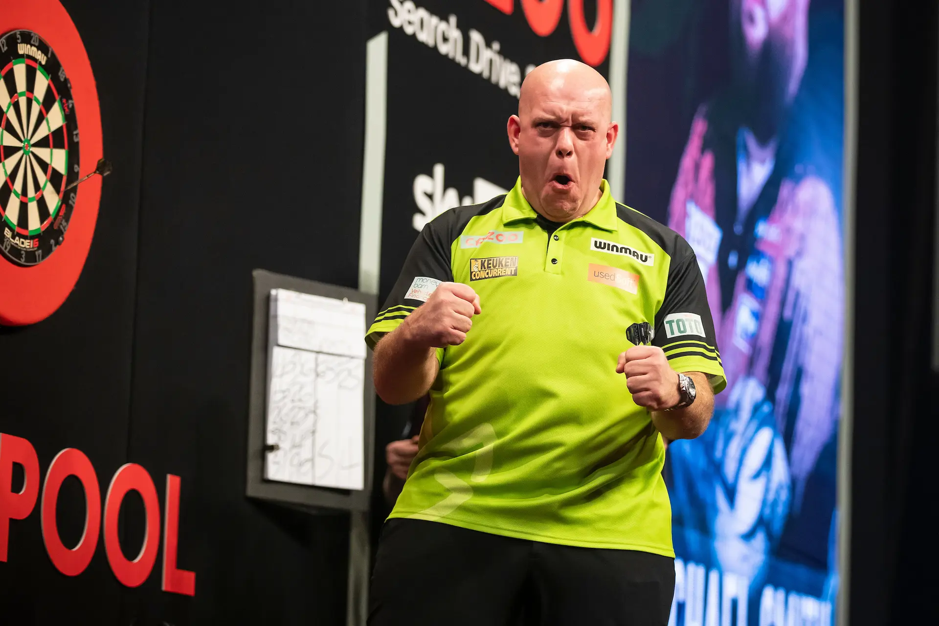 Van Gerwen not on top form yet despite Premier League Darts hat trick: “When you see the table, I can’t really complain!”