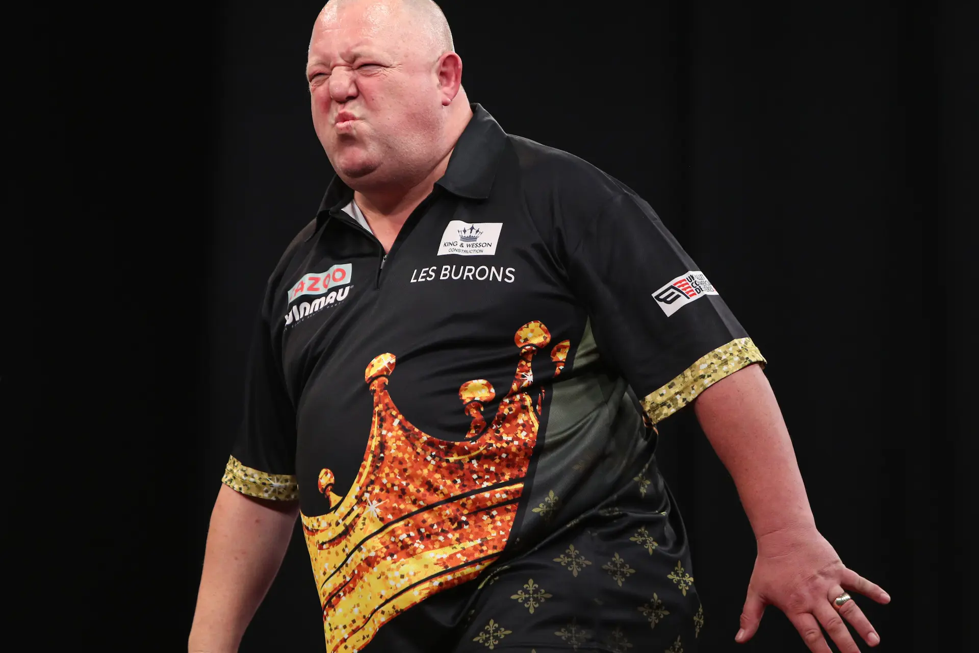 "He upset me for a few legs there" - Mervyn King unhappy with behaviour of Krzysztof Ratajski at UK Open