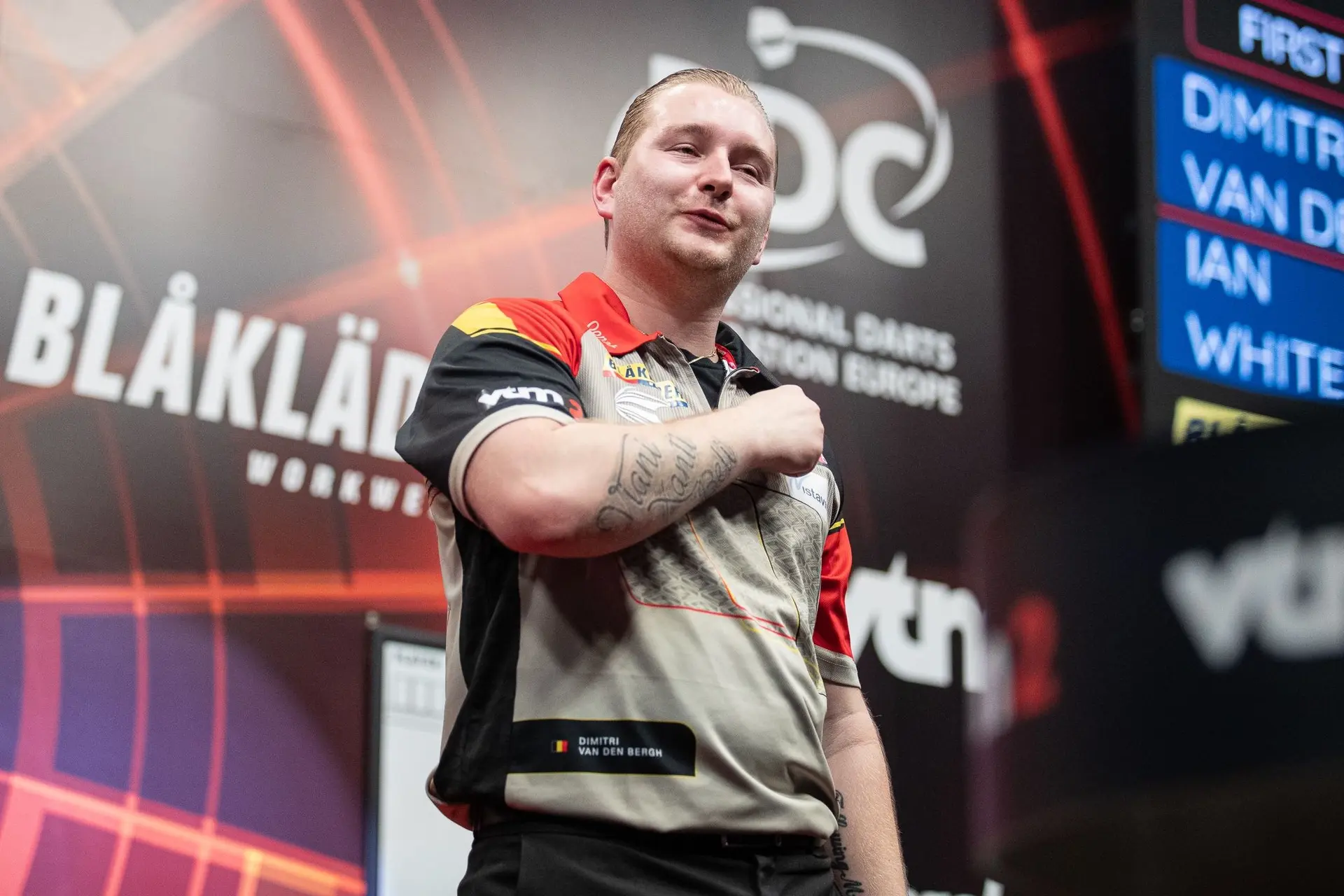 Van den Bergh balks at quick exit at Belgian Darts Open: "Gave everything but it wasn't enough"