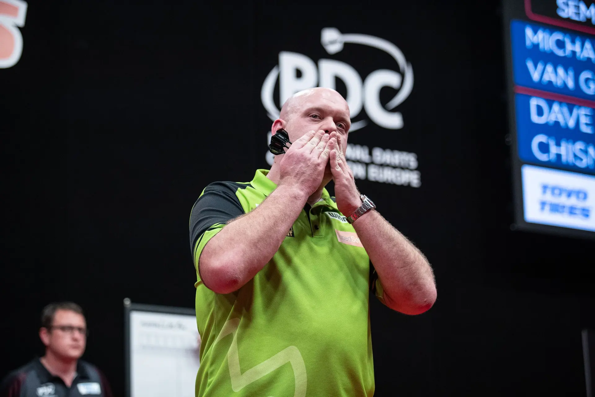 Striking statistic shows downward curve of form for Van Gerwen on European Tour