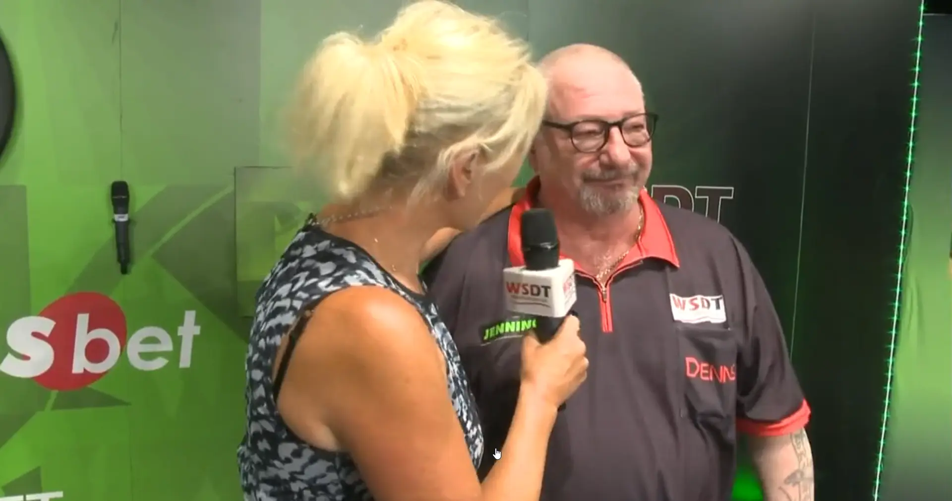 VIDEO: Dennis Harbour in tears after victory over idol Phil Taylor