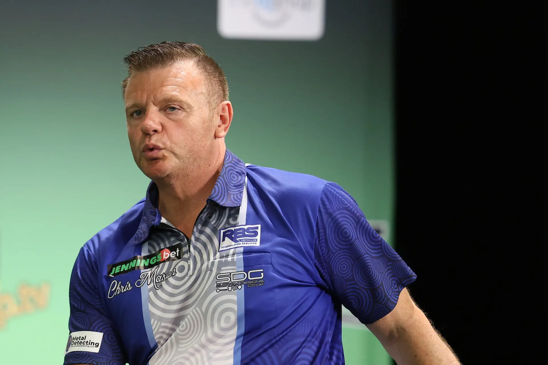 chris mason wsdt world seniors darts masters 3