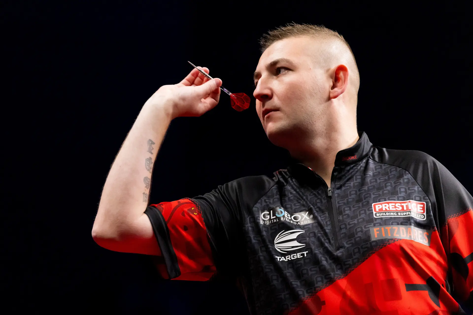 Aspinall throws his highest ever TV average during New Zealand Darts Masters