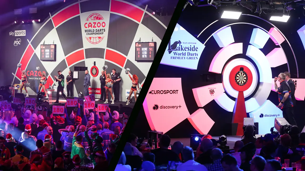 Once again, a player must choose between participating in PDC's World Darts Championship or Lakeside