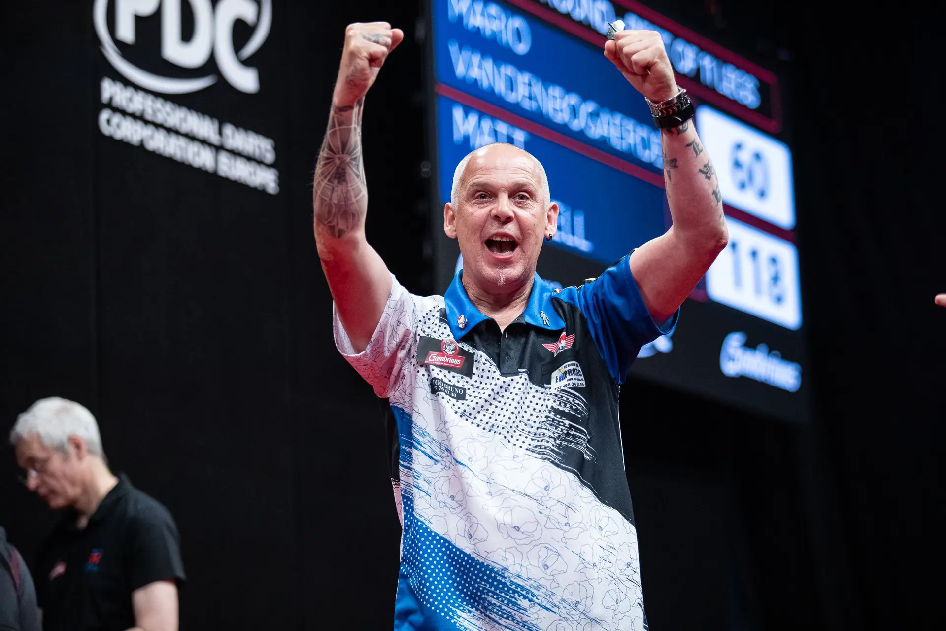 Mario Vandenbogaerde realizes boyhood dream with qualification for Alexandra Palace: "But giving up job is not an option"