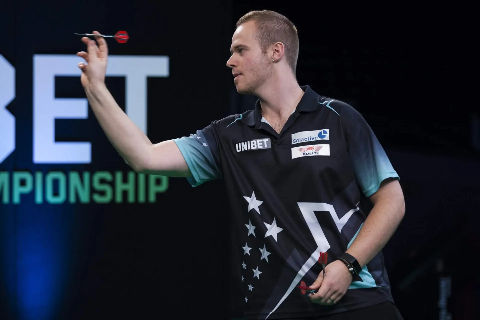 These 24 darters are vying for a spot at the World Darts Championship in Germany at the European Super League