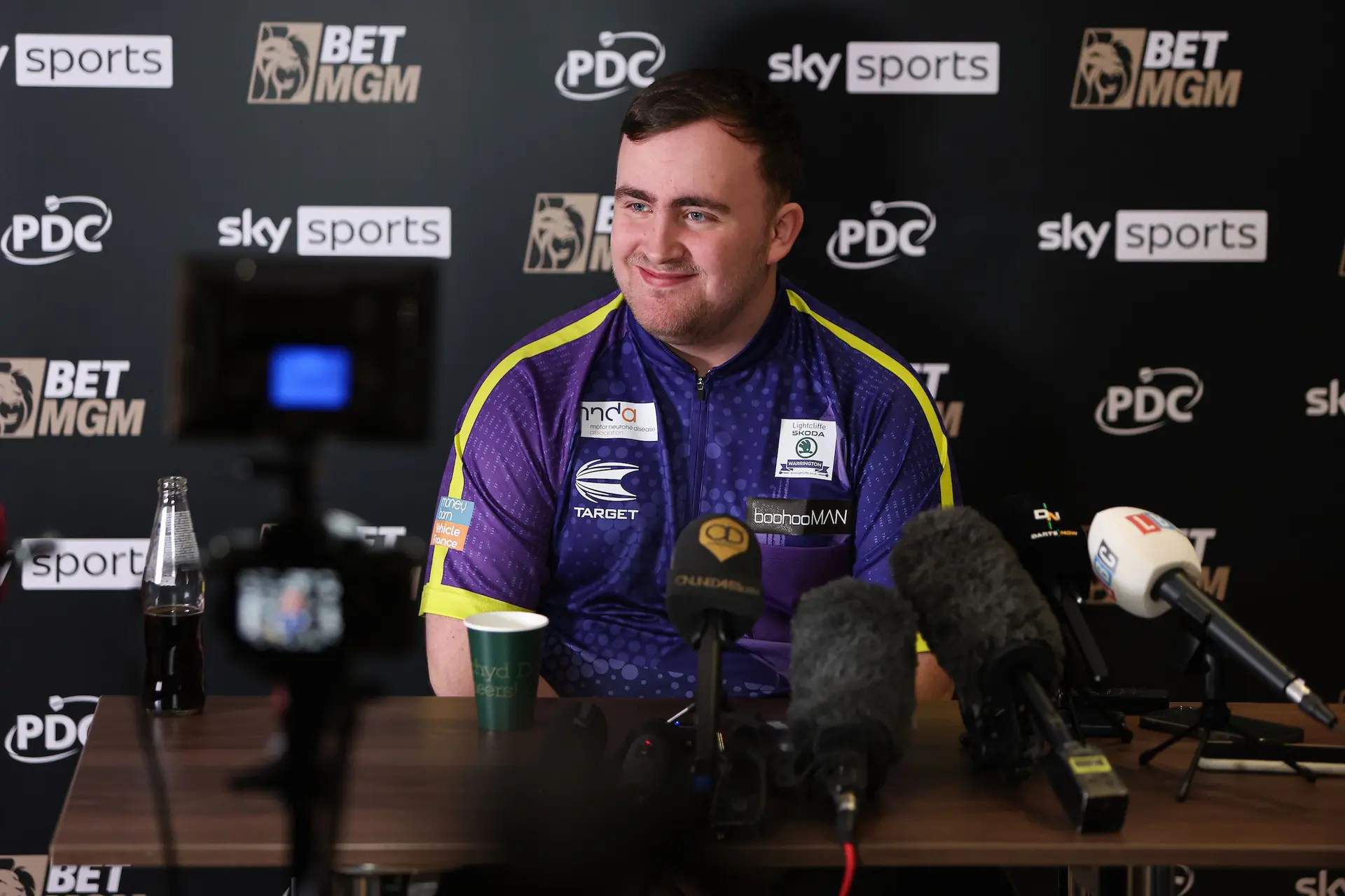 "I've already beaten five of them" - Luke Littler brimming with confidence ahead of Premier League Darts debut