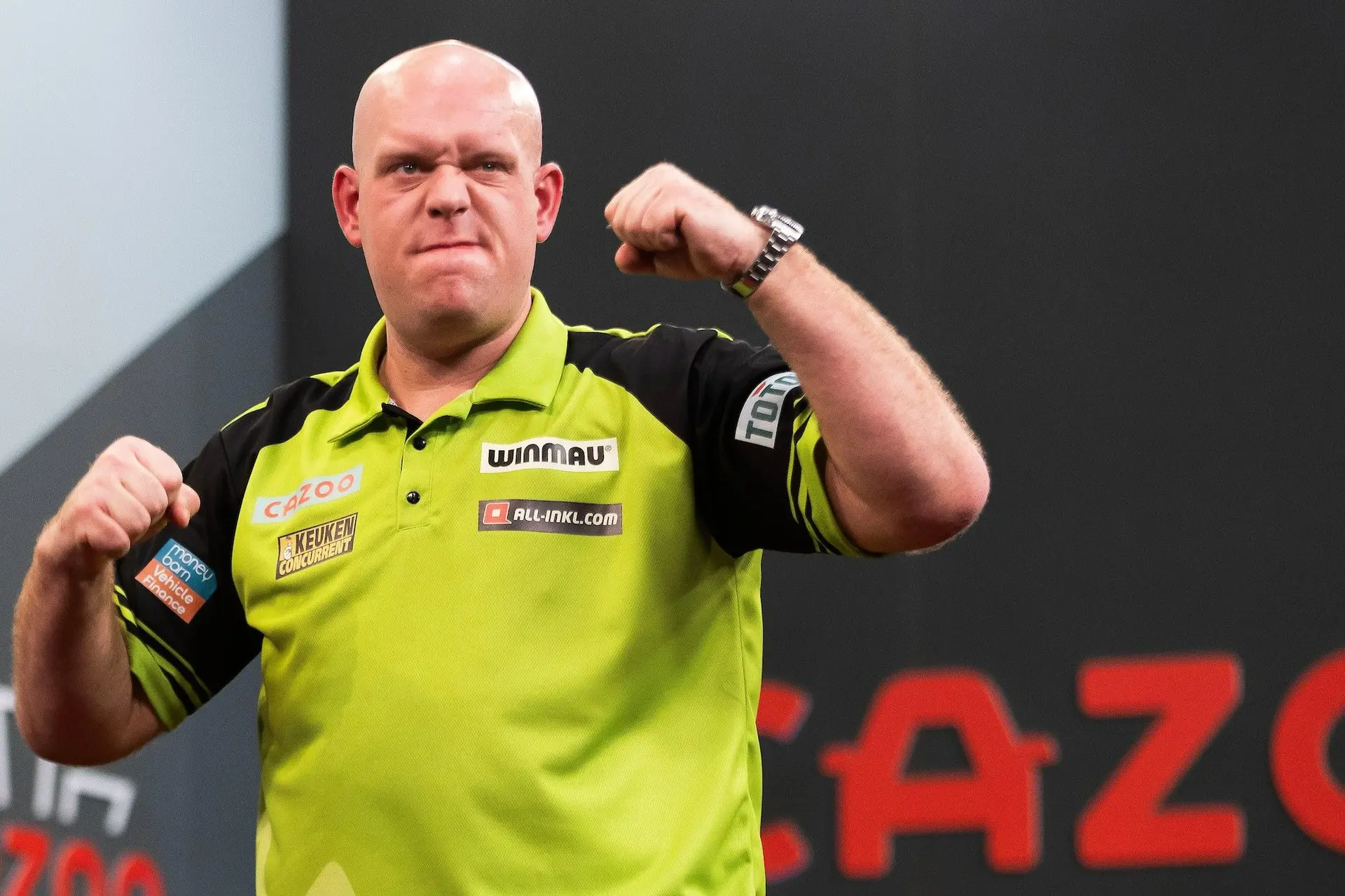 ONE HUNDRED AND EIGHTY! Michael van Gerwen plays his 180th Premier League night on Thursday