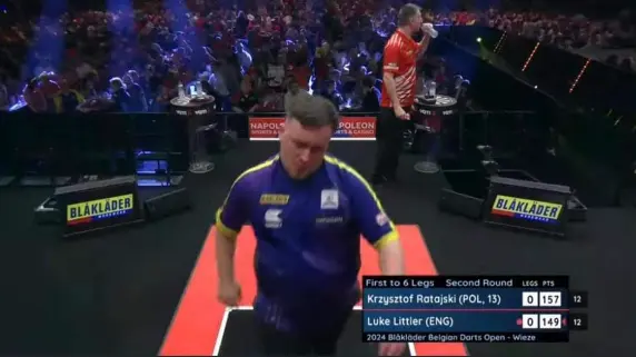 Watergate: “Trying to get to me" - Luke Littler blasts Krzysztof Ratajski for attempted water bottle mind games