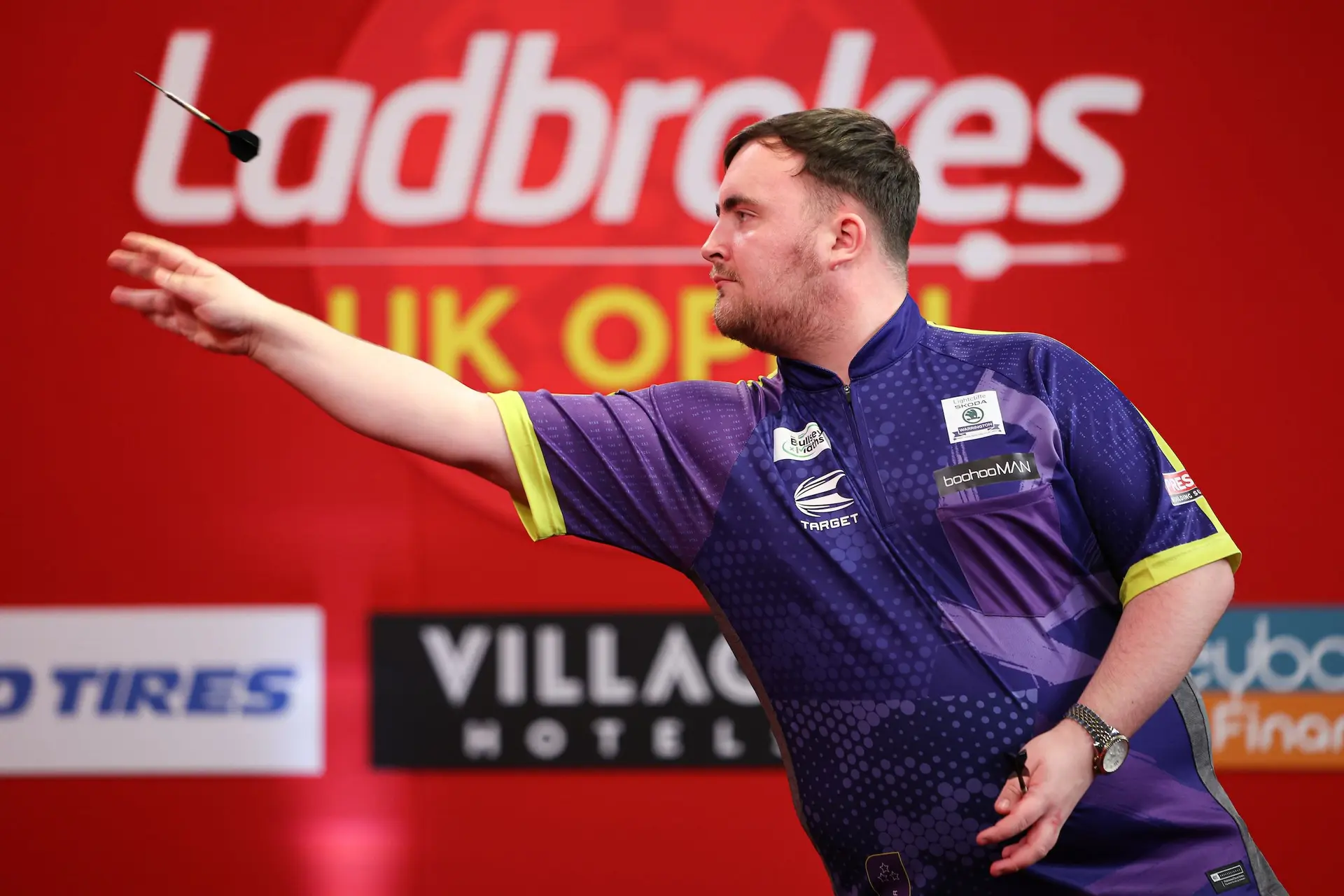 "It's not quite like the World Championship where I can plot my draw" - Luke Littler plays down importance of Michael van Gerwen's early UK Open exit