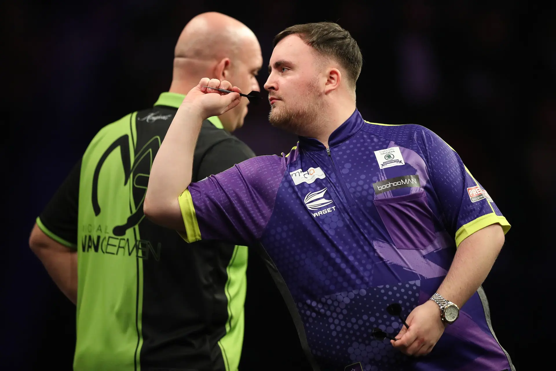 "Every time he wins against me it's not convincing" - Michael van Gerwen seeing positives despite defeat to Luke Littler
