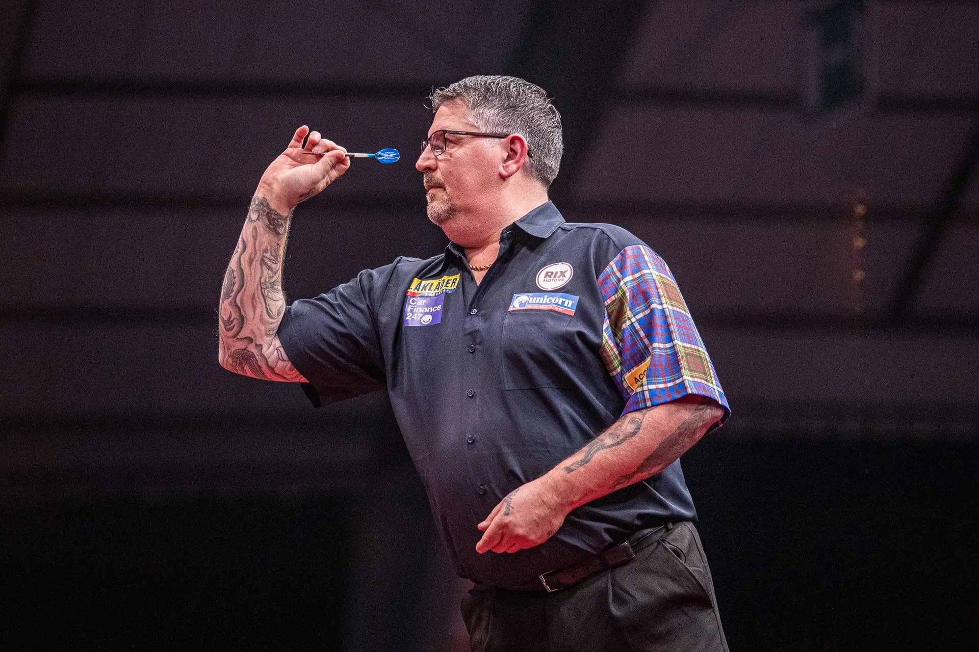 Schedule Afternoon at European Darts Open 2025 | Gary Anderson, Dave Chisnall & Damon Heta headline second round action