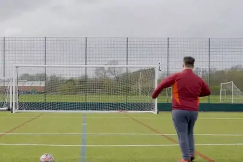 “F*ck sake he’s good at everything" - Luke Littler leaves fans stunned as he shows off football 'tekkers'