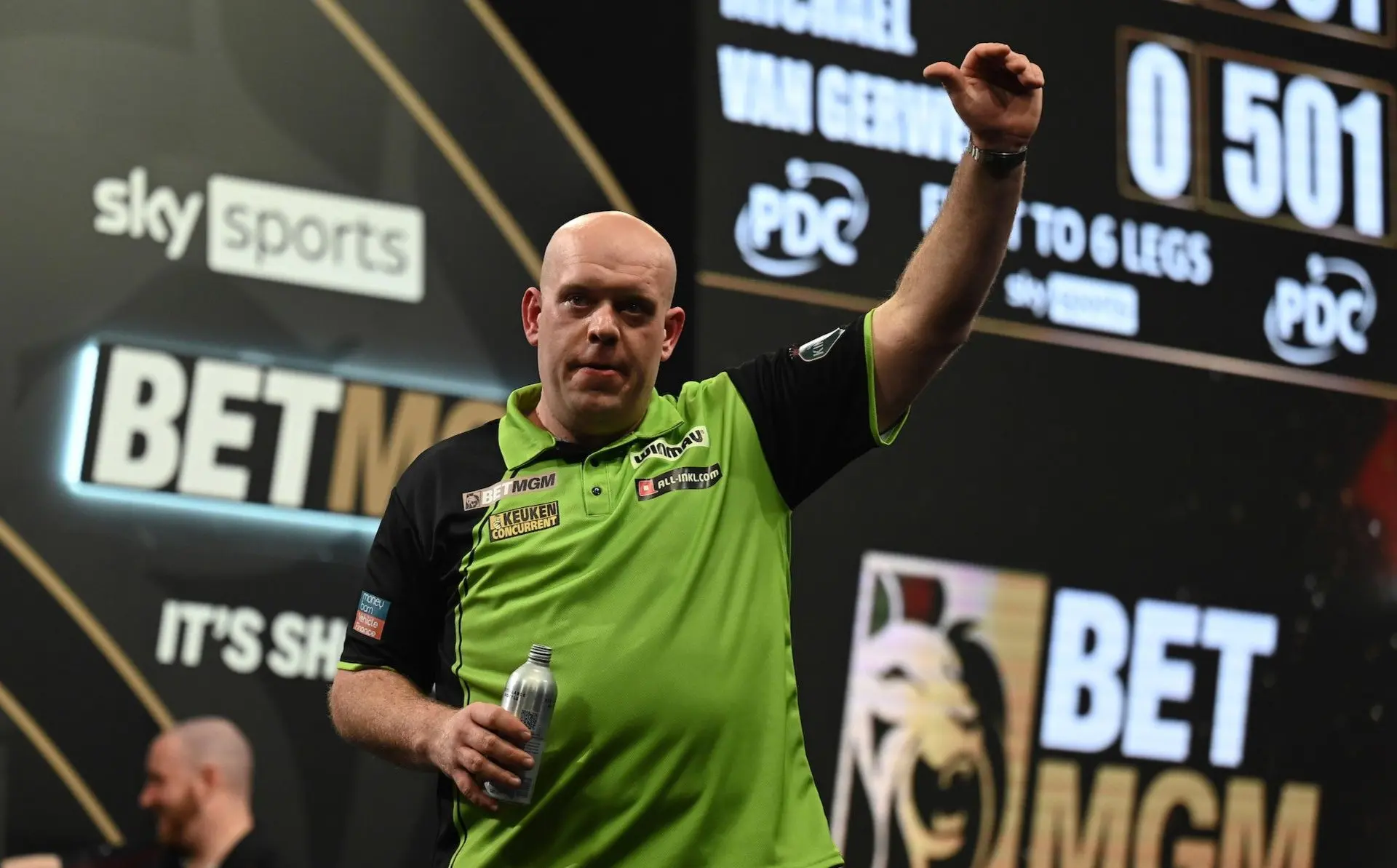 Premier League Darts 2024 standings: Michael van Gerwen third player certain of playoffs