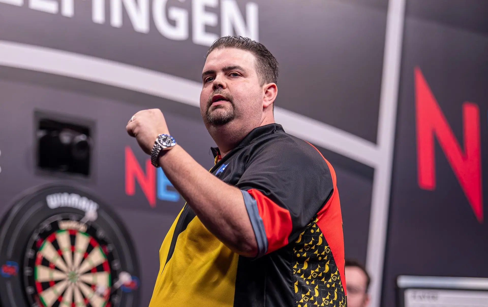 Wedding bells for Gabriel Clemens as German darting ace gets married