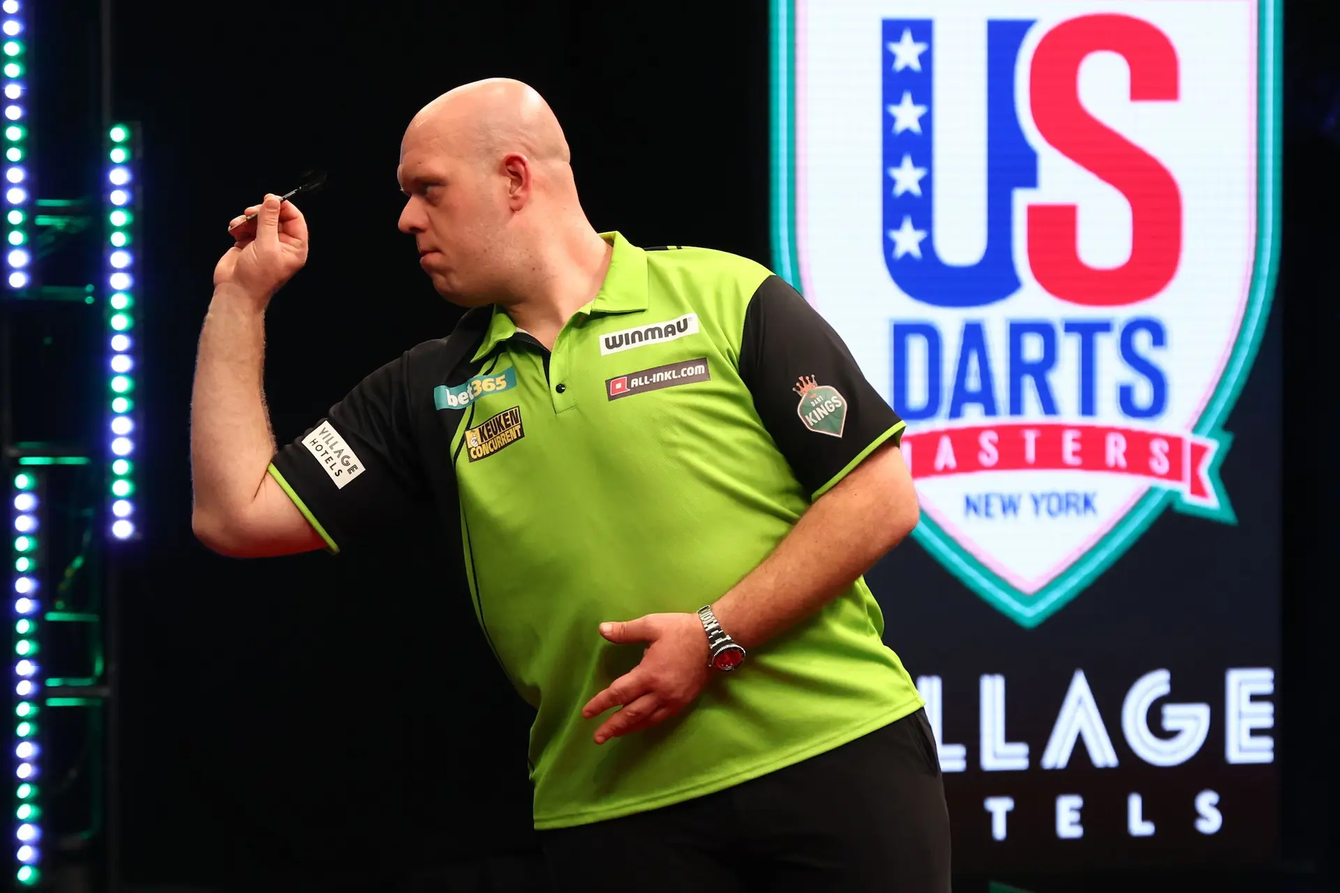 Van Gerwen-Razma, Krcmar-Van den Bergh set for Quarter-Finals at Players Championship 12