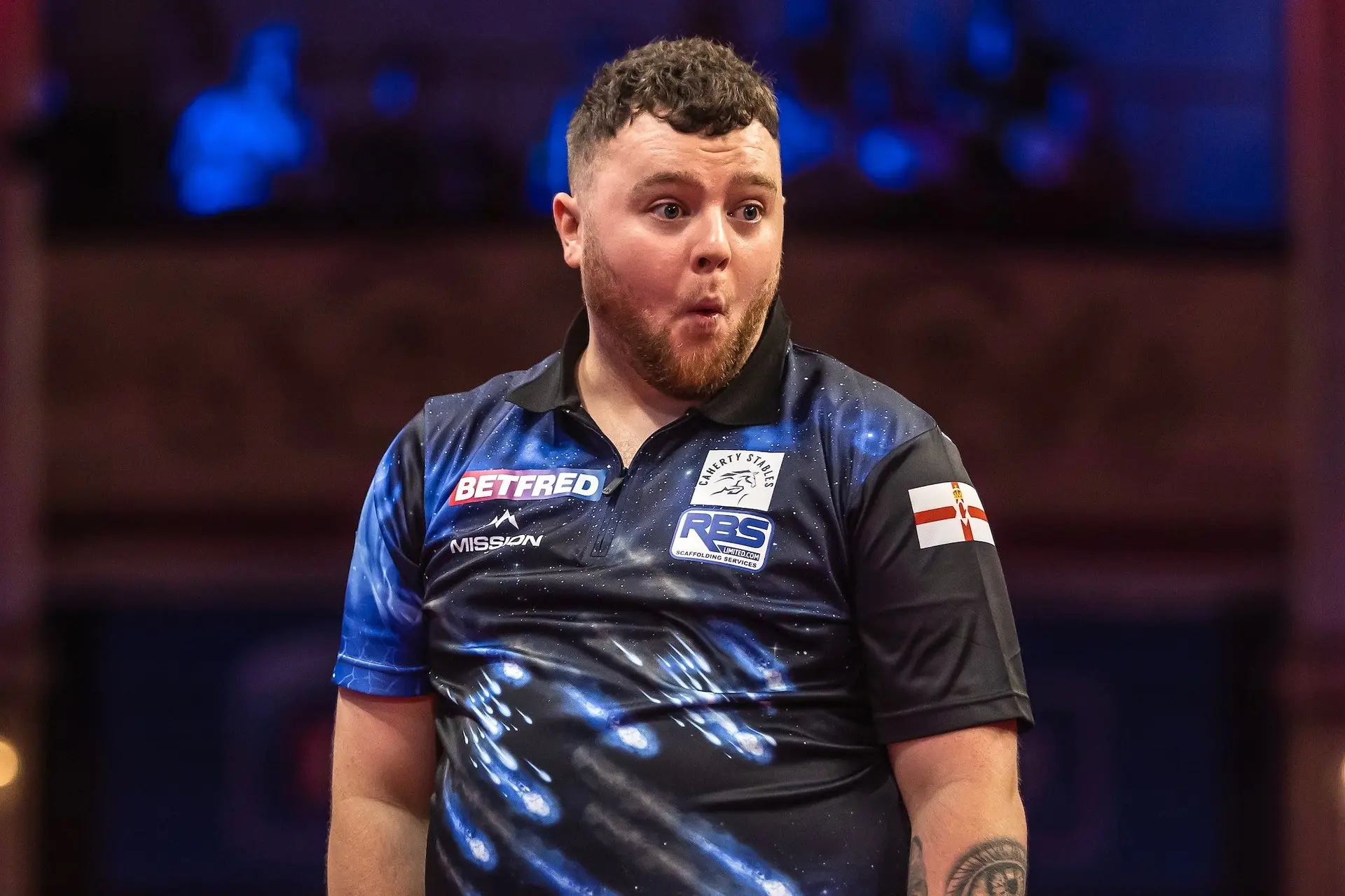 Ridiculous Josh Rock produces eighteen perfect darts in a row, including nine-darter during Players Championship 28