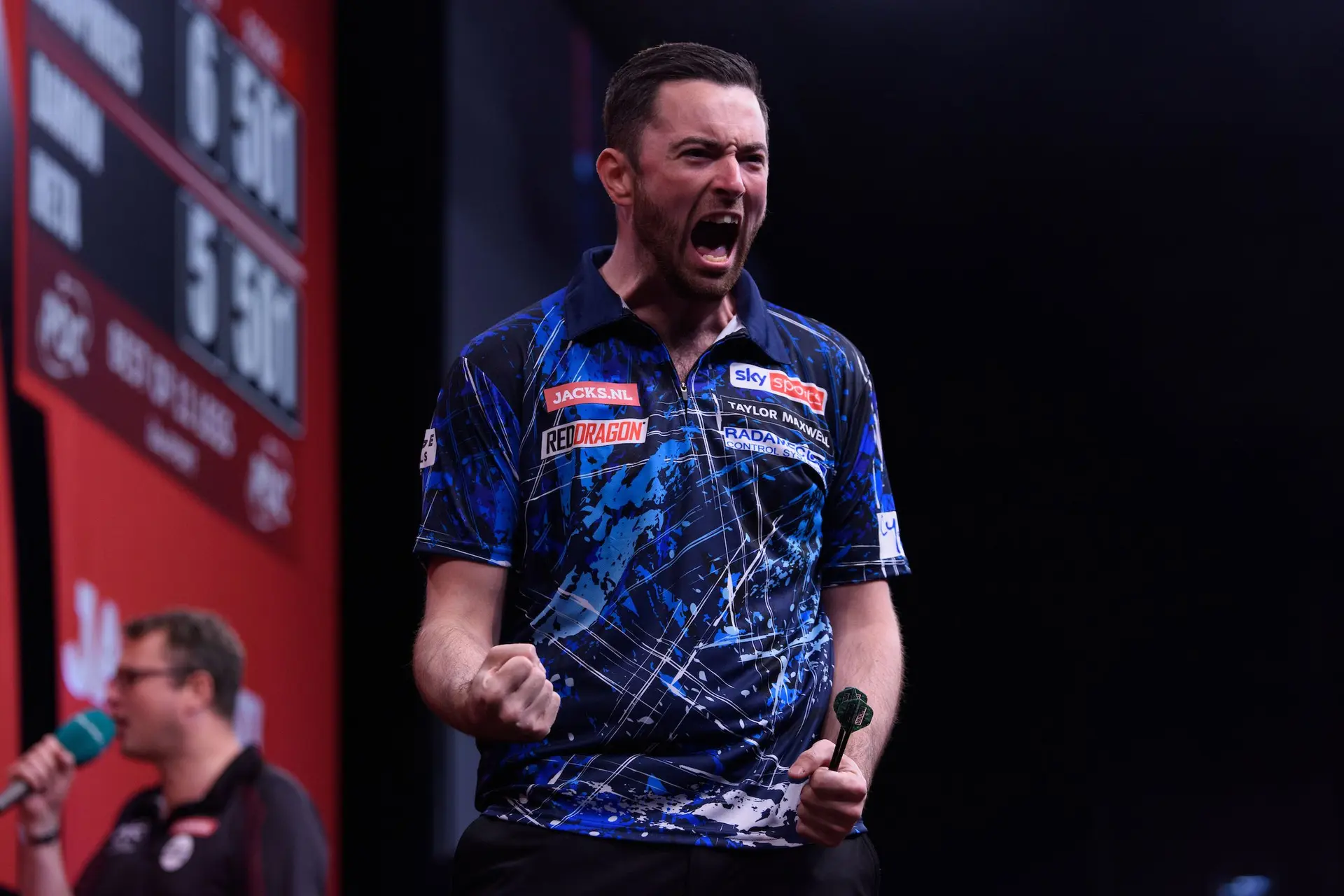 Luke Humphries beats Luke Littler to join Josh Rock in quarterfinals at Swiss Darts Trophy