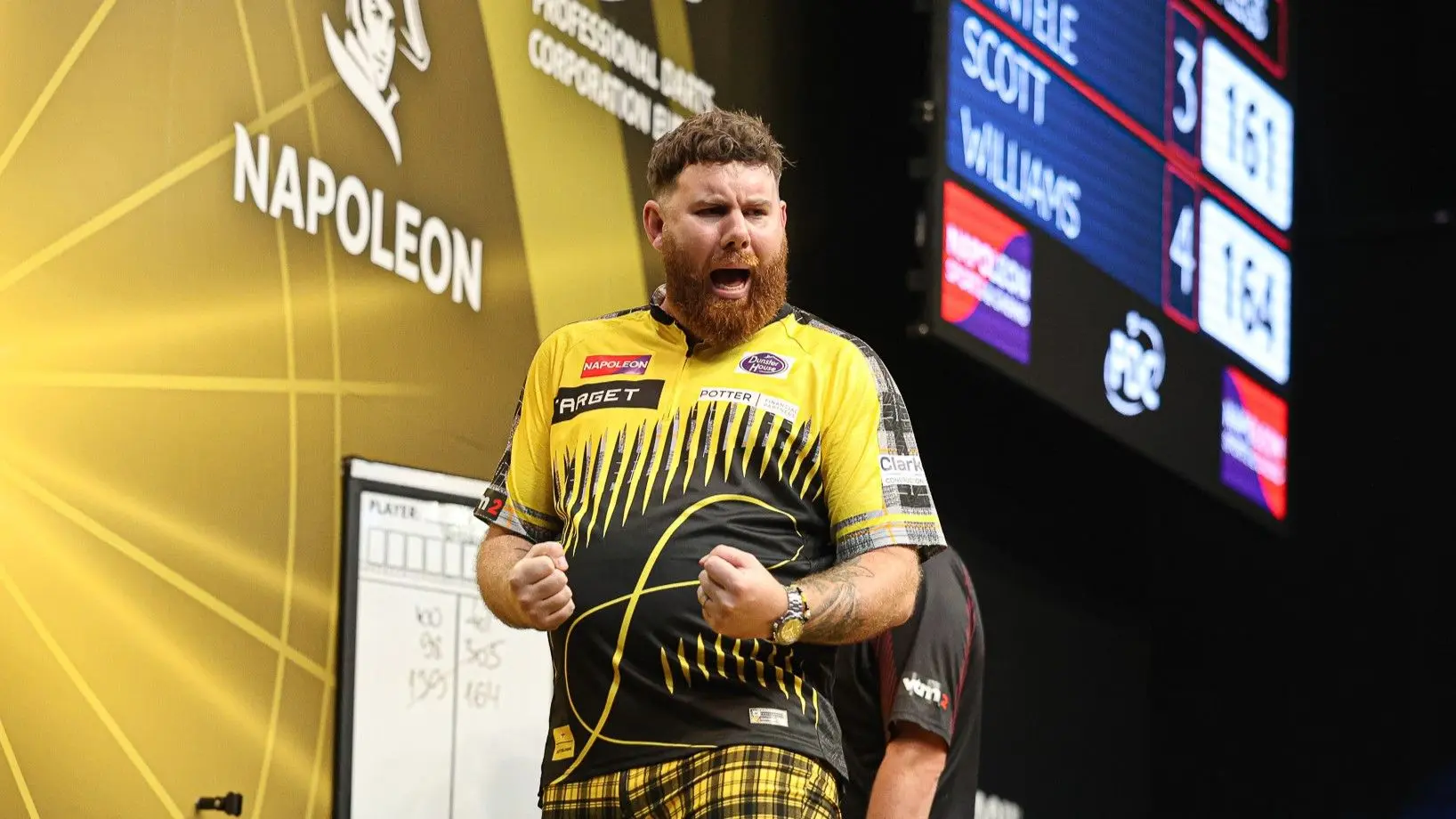 Scott Williams comeback sees off Luke Woodhouse as Gabriel Clemens and Jim Williams reach round 2 at 2024 Hungarian Darts Trophy