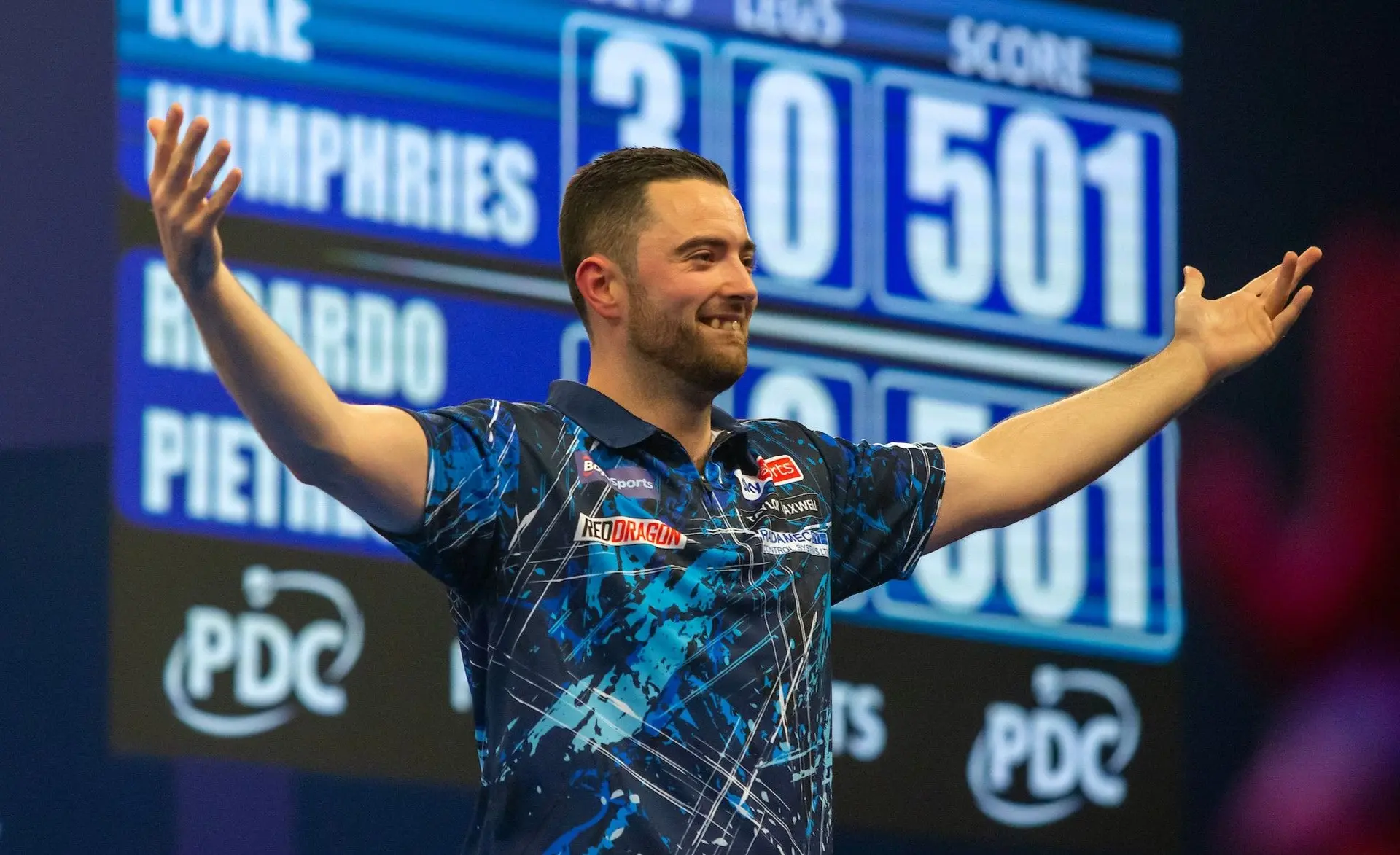 Schedule Saturday night at World Grand Prix 2024 including Humphries v Joyce in semi-finals