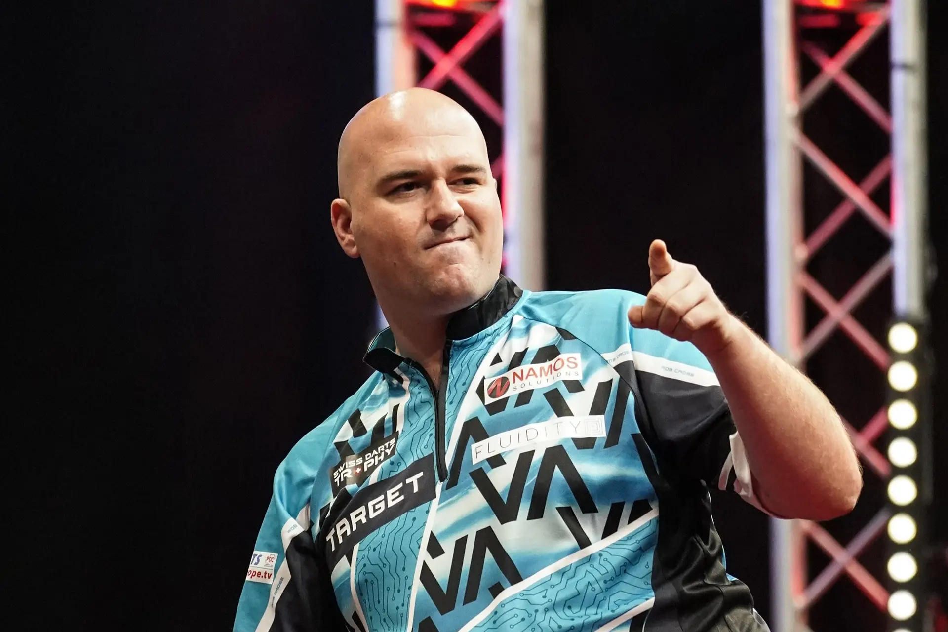 "Need a fire extinguisher to put him out": Luke Littler 'eats pressure for breakfast' says Rob Cross ahead of World Grand Prix battle