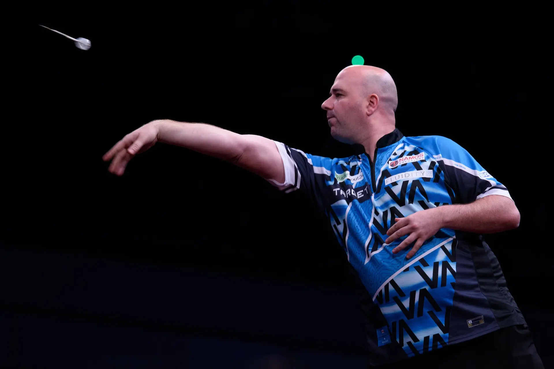 Standings in Group B-C-D-H after first group matches at the 2024 Grand Slam of Darts