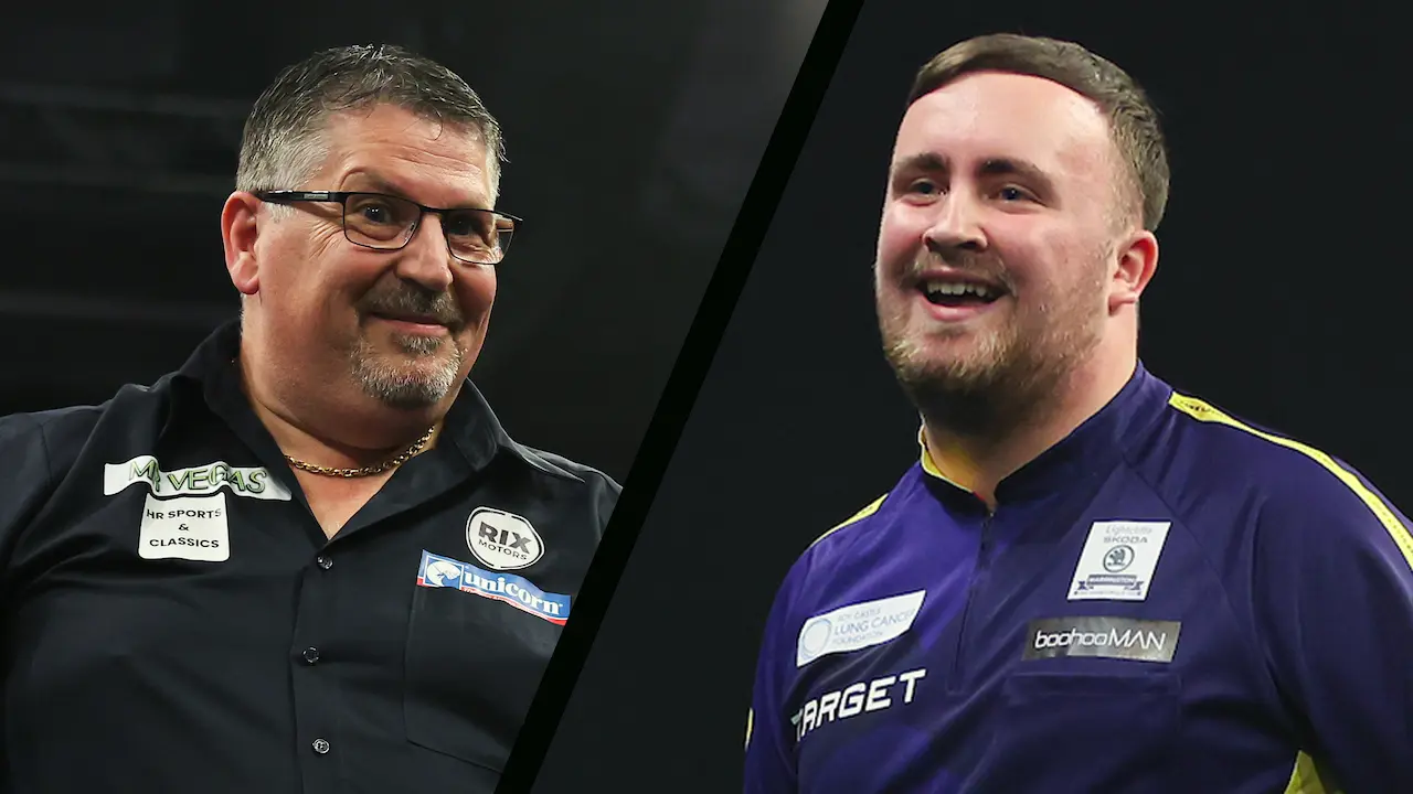 Schedule Grand Slam of Darts 2024 Sunday afternoon with first Luke Littler v Gary Anderson tie stealing spotlight