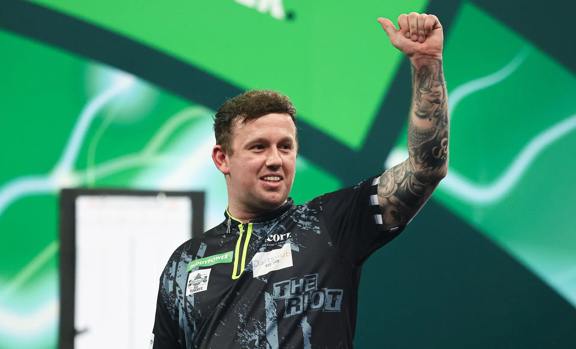 More Geordie joy! Callan Rydz ends Robert Owen's fairytale and follows Chris Dobey into PDC World Darts Championship last 8 with thrilling win