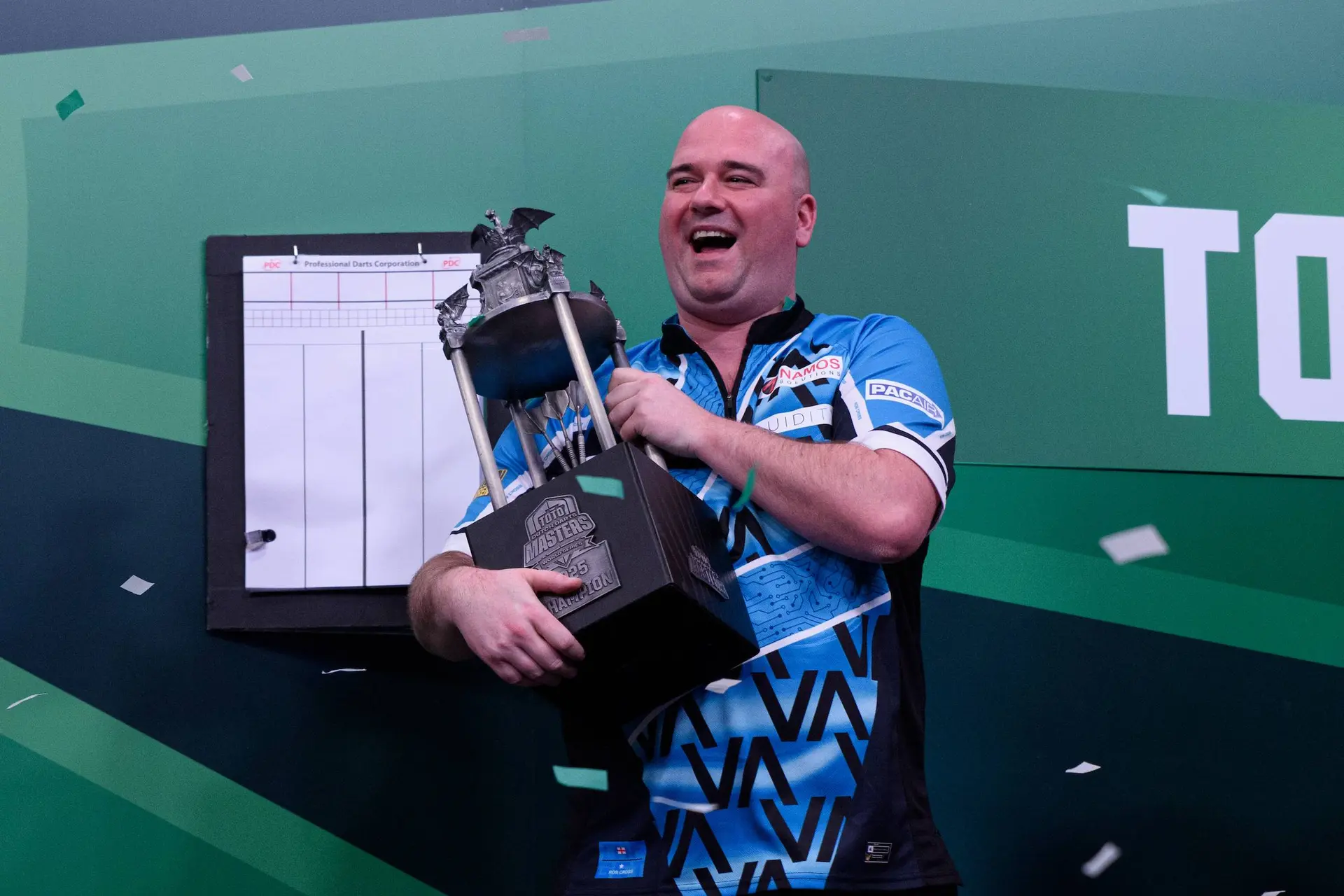 "It's about time I won in the Netherlands": Rob Cross elated at surprise Dutch Darts Masters triumph
