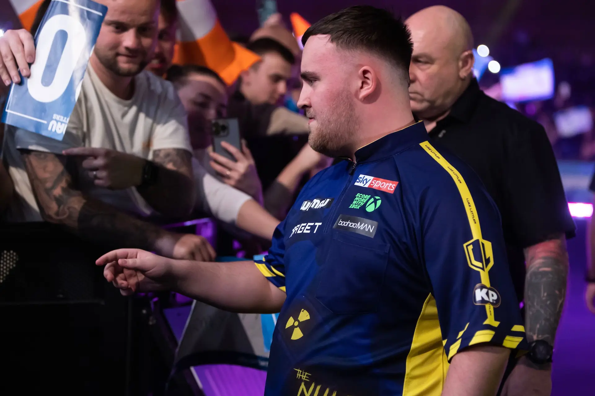 "He's right, I am lazy" - Luke Littler has no problem with 'criticism' from James Wade