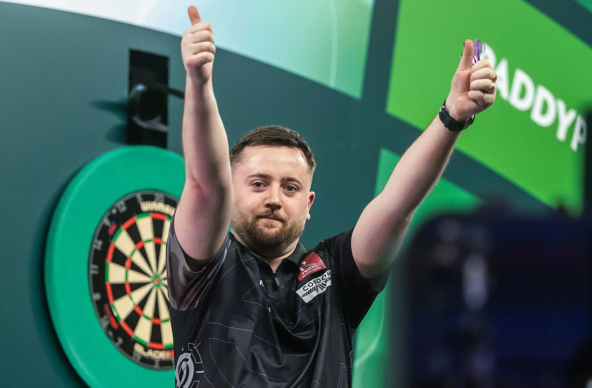 Callan Rydz, Connor Scutt, Dirk van Duijvenbode and Max Hopp qualify for European Darts Grand Prix