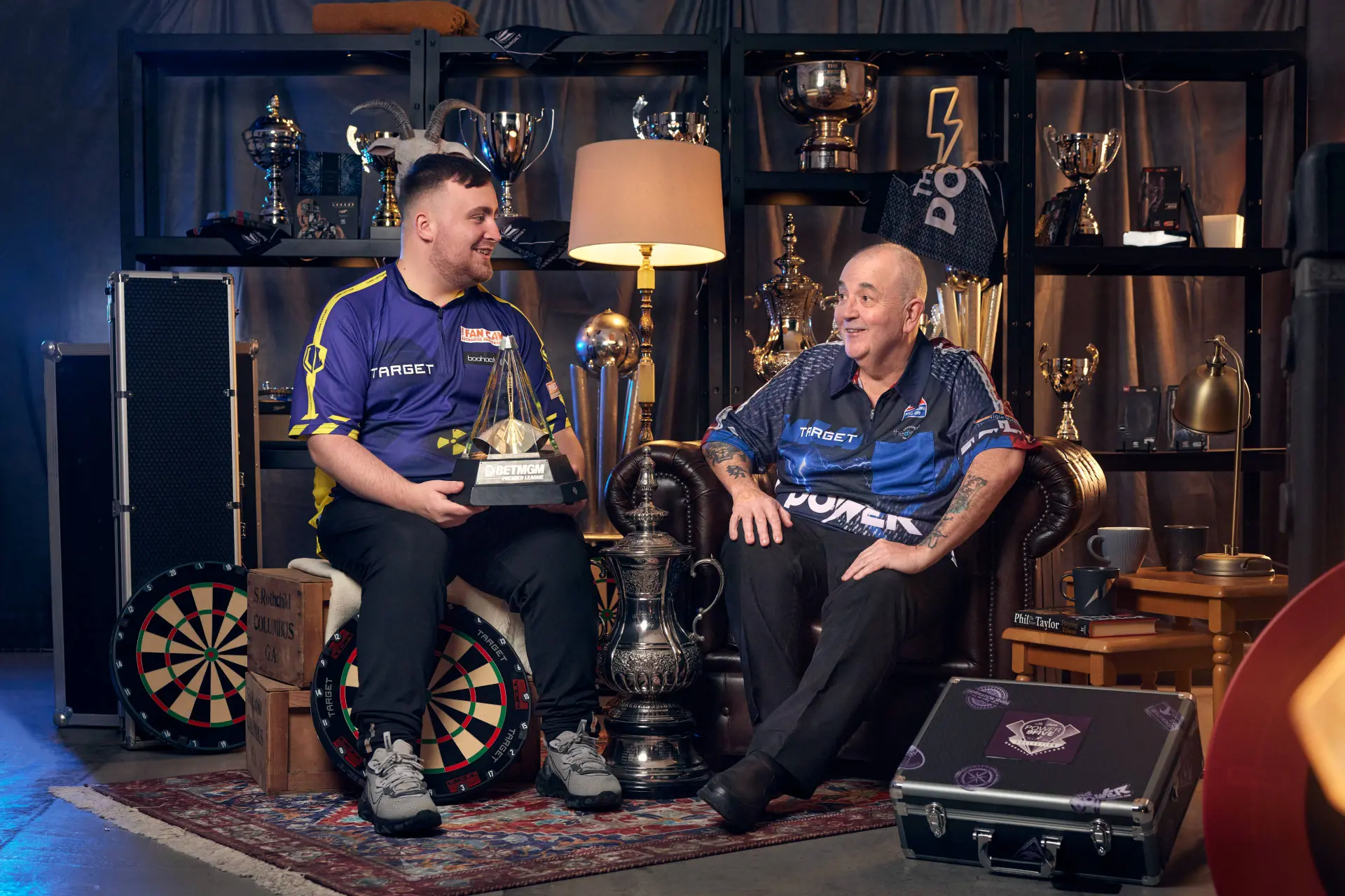 "It would risk tarnishing his reputation" - Dennis Priestley doesn't believe Phil Taylor will ever sign up for darts match with Luke Littler