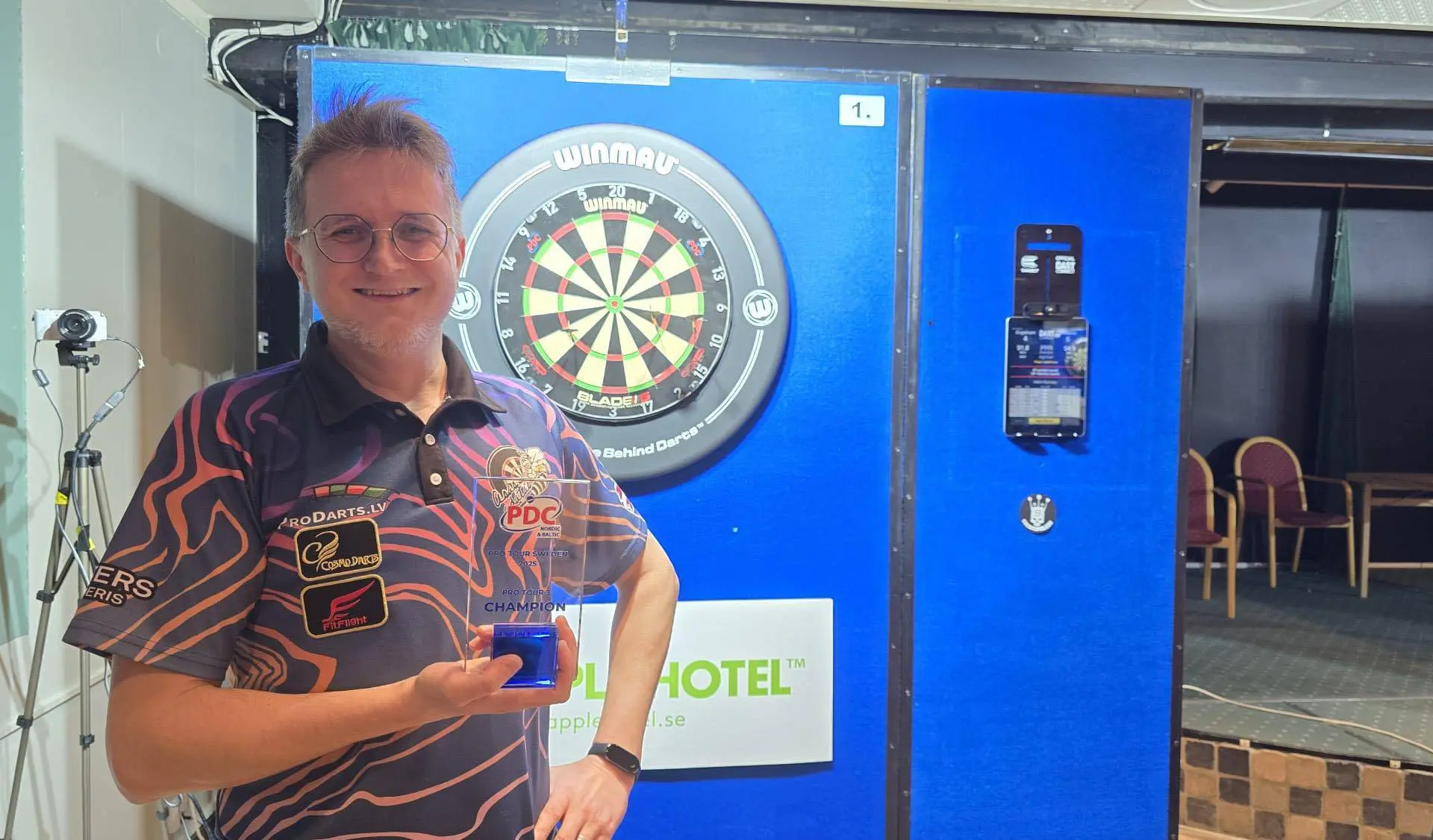"Don’t linger too much looking at the rankings": New Latvian star remains grounded after emerging as PDC Nordic and Baltic forerunner