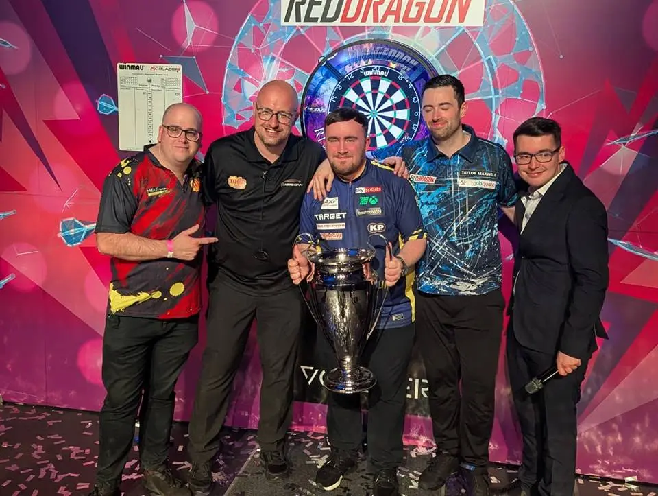 Luke Littler prevails in best of three battle with Luke Humphries during glut of exhibitions in Leicester and Norwich