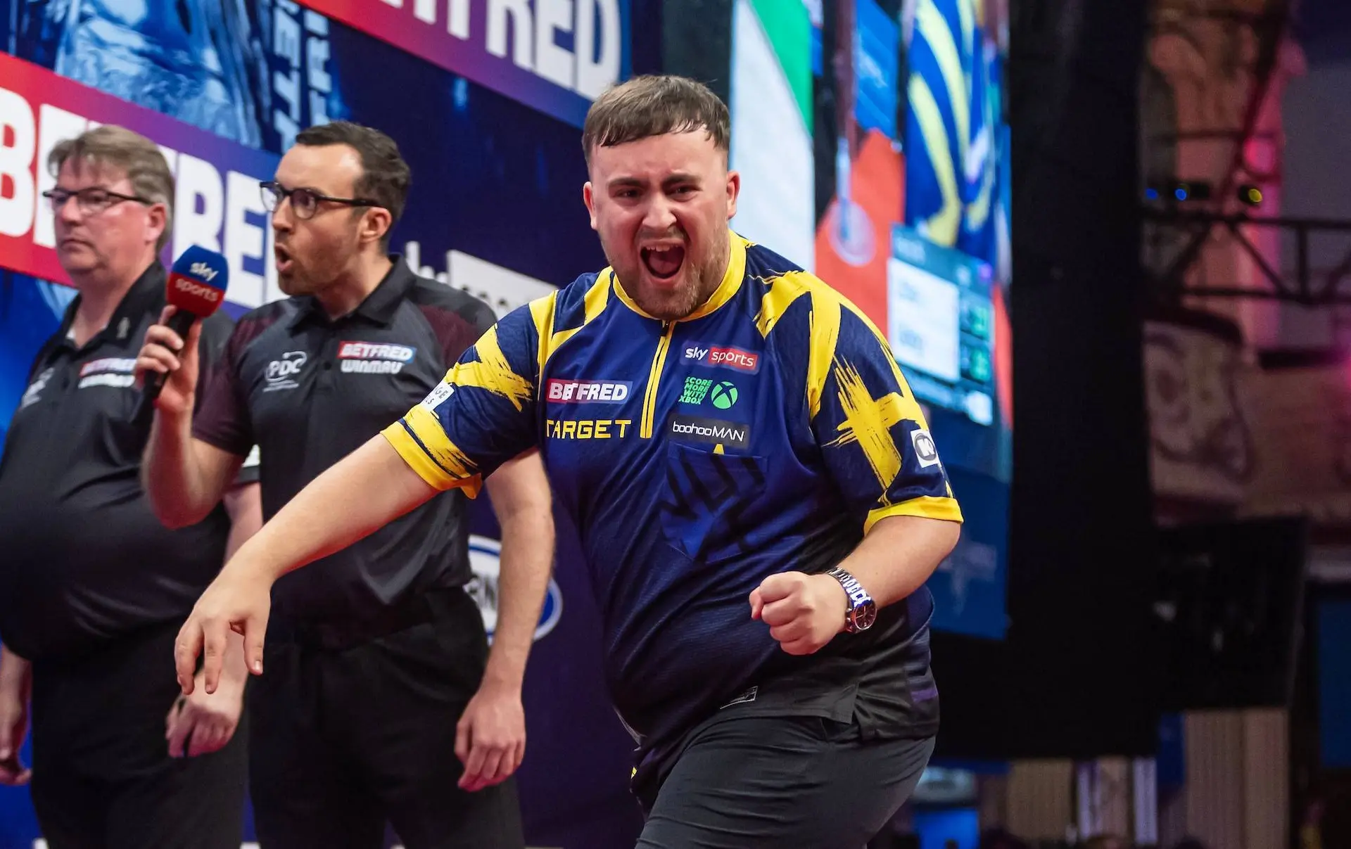 Luke 'The Nuke' Littler smashes yet another record at the World Matchplay