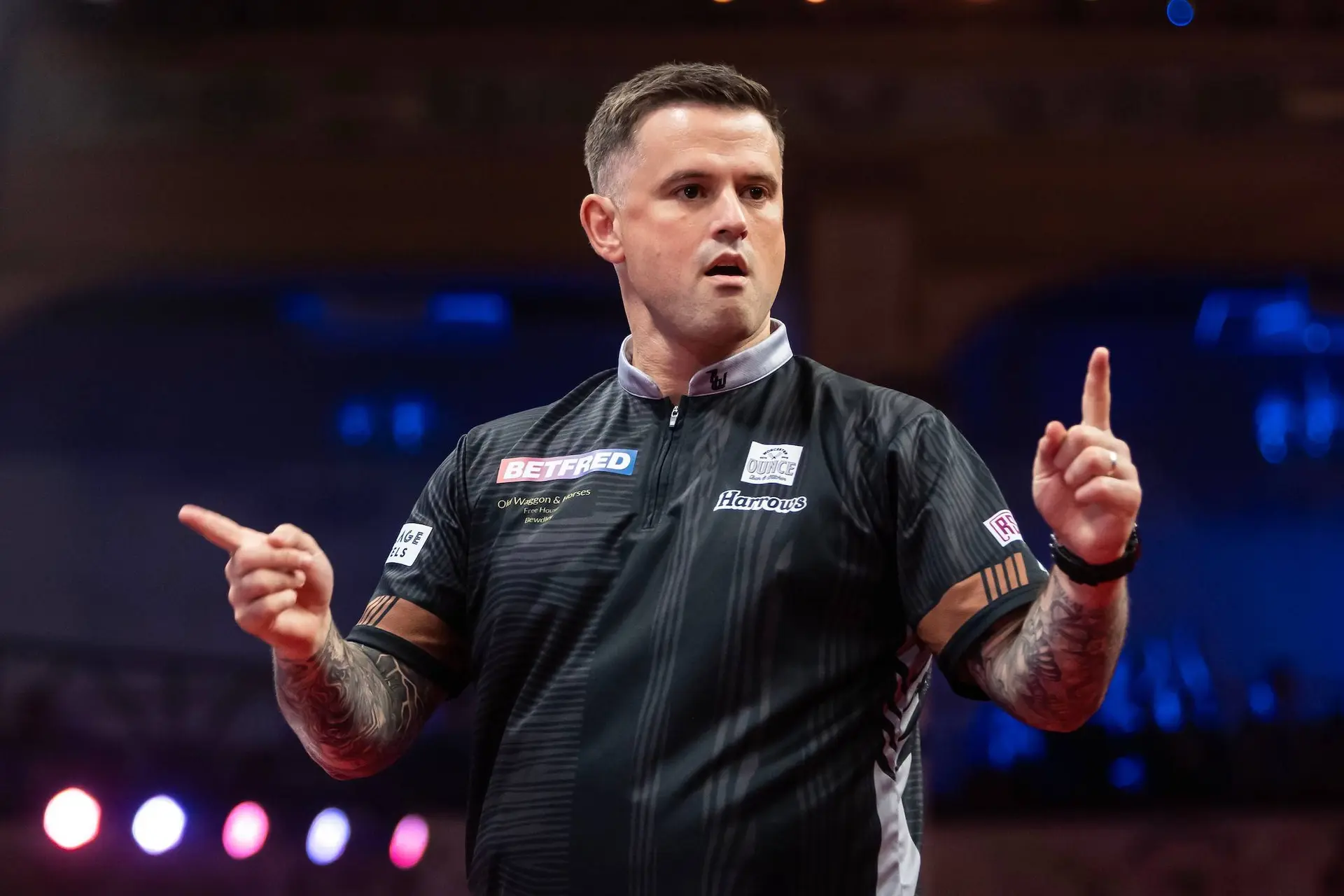 Luke Woodhouse averages over 110 in stunning victory over Dave Chisnall as Peter Wright suffers another early Euro Tour exit in Swiss darts Trophy