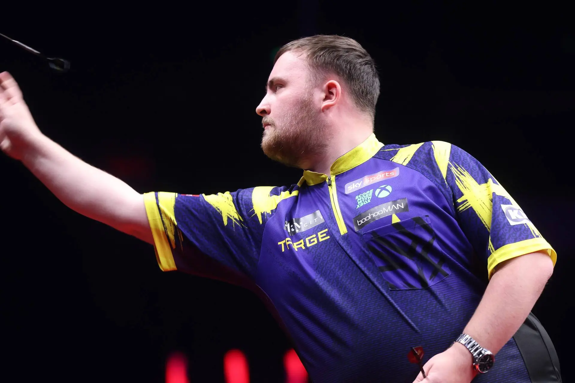 "I'm pretty lucky she has come over": Luke Littler thankful for support of girlfriend after World Series double amid manager illness