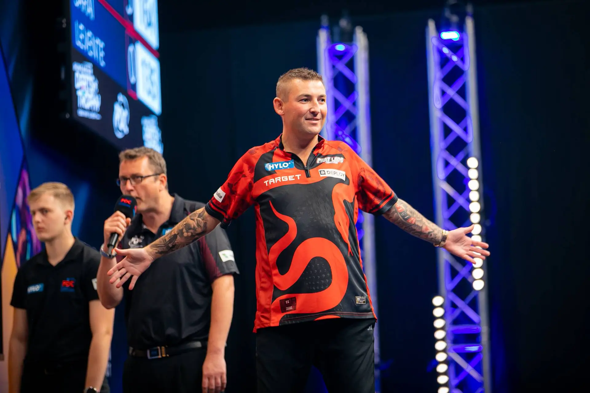 "Are you watching, Jonny?" – Nathan Aspinall sends message to Clayton as resounding whitewash win sets up showdown between major champions in Basel