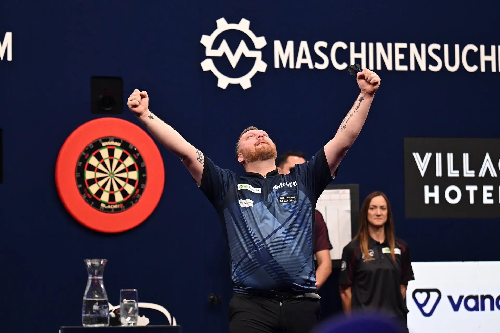 “You can’t call me a numpty — these things don’t happen by accident” – Cameron Menzies defeats his hero Gary Anderson in Dortmund